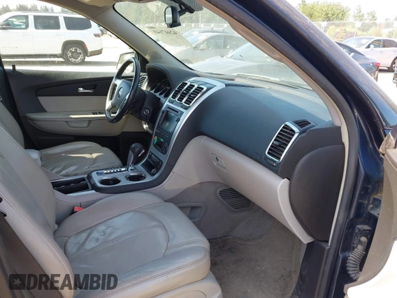 2009 GMC Acadia SLT2 with VIN 1GKER33D19J197400, listed as a IAAI auction lot 42447641 with 159,960 mi miles and . Bid and sale history available at DreamBid. Image 5.