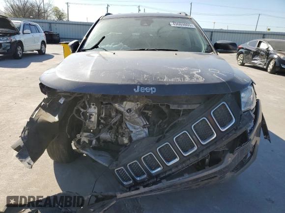 2021 Jeep Compass Limited with VIN 3C4NJDCB6MT604376, listed as a Copart auction lot 49669865 with 86,975 mi miles and Salvage Title. Bid and sale history available at DreamBid. Image 5.