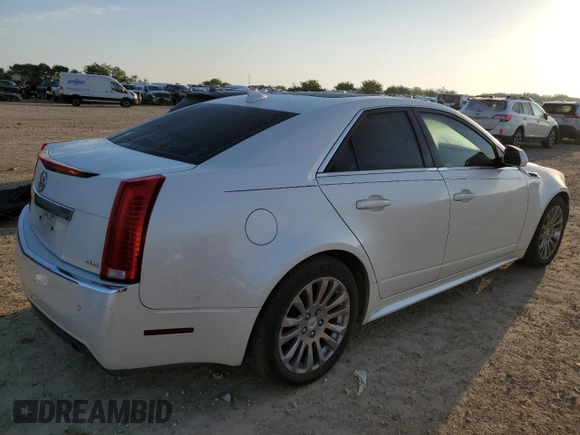 2012 Cadillac CTS Premium with VIN 1G6DP5E38C0119855, listed as a Copart auction lot 56647135 with 162,192 mi miles and Salvage title. Bid and sale history available at DreamBid. Image 3.