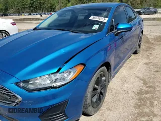 2020 Ford Fusion SE with VIN 3FA6P0HD7LR126380, listed as a Copart auction lot 50234215 with 70,438 mi miles and Salvage Title. Bid and sale history available at carsss.com. Image 10.