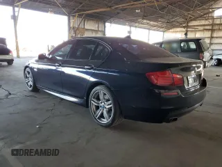 2013 BMW 5 Series 550i with VIN WBAFR9C5XDD226635, listed as a Copart auction lot 74282014 with 71,010 mi miles and Clean Title. Bid and sale history available at DreamBid. Image 2.