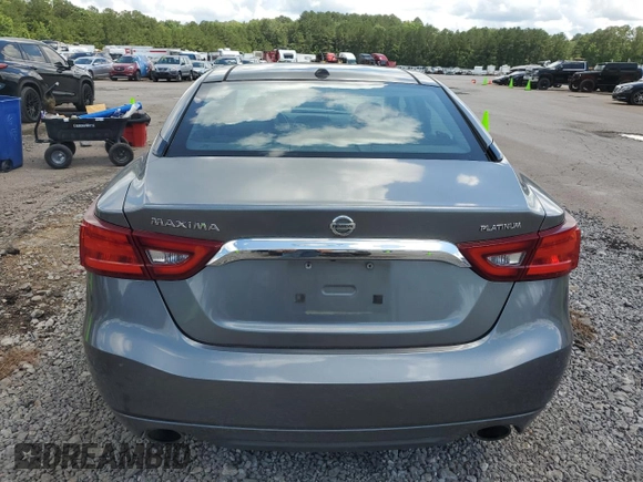 2016 Nissan Maxima Platinum z VIN 1N4AA6AP3GC381177, wystawiony jako Copart lot #58264845 z przebiegiem 122 102 mil mil oraz Szkoda całkowita • Salvage title. Historia ofert i sprzedaży dostępna na DreamBid. Obrazek 6.
