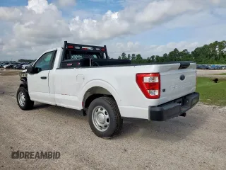 2022 Ford F-150 XL with VIN 1FTMF1C56NKD24644, listed as a Copart auction lot 63307315 with 64,704 mi miles and Salvage title. Bid and sale history available at DreamBid. Image 2.