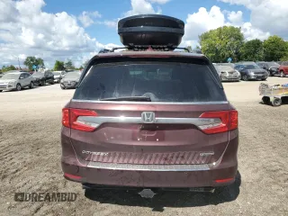 2018 Honda Odyssey Touring with VIN 5FNRL6H8XJB500004, listed as a Copart auction lot 70344524 with 91,226 mi miles and Salvage Title. Bid and sale history available at carsss.com. Image 6.
