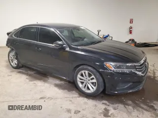 2020 Volkswagen Passat SE with VIN 1VWSA7A36LC018431, listed as a Copart auction lot 61619985 with 105,394 mi miles and Salvage title. Bid and sale history available at DreamBid. Image 4.