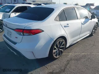 2021 Toyota Corolla SE with VIN 5YFS4MCE2MP068307, listed as a IAAI auction lot 41838172 with 82,638 mi miles. Bid and sale history available at carsss.com. Image 4.