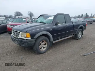 2002 Ford Ranger XL Fleet with VIN 1FTZR45E62TA06041, listed as a IAAI auction lot 40758234 with 196,294 mi miles. Bid and sale history available at carsss.com. Image 2.