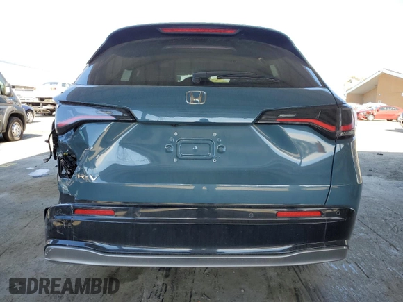 2025 Honda HR-V EX-L with VIN 3CZRZ1H71SM714007, listed as a Copart auction lot 50910245 with 1,239 mi miles and Salvage Title. Bid and sale history available at carsss.com. Image 6.