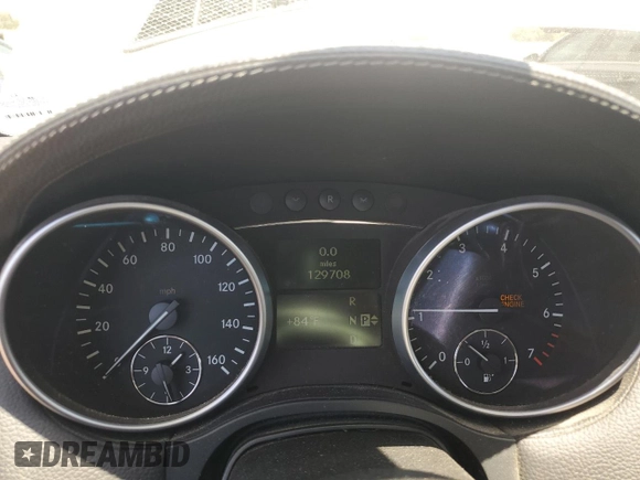 2007 Mercedes-Benz GL-Class with VIN 4JGBF71E97A195803, listed as a Copart auction lot 63149844 with 129,708 mi miles and Salvage Title. Bid and sale history available at carsss.com. Image 9.