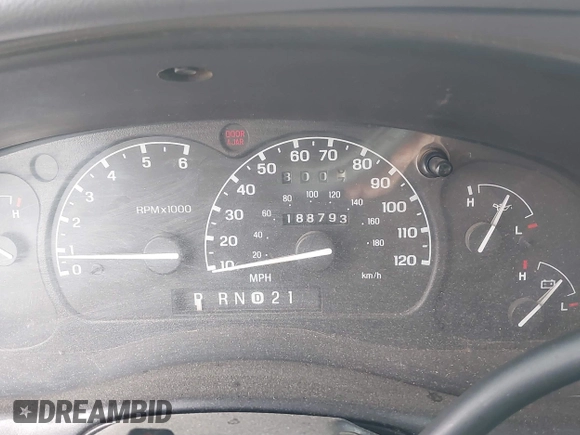 2001 Ford Ranger XL Fleet with VIN 1FTZR15E21PA61673, listed as a IAAI auction lot 42172133 with 188,793 mi miles. Bid and sale history available at carsss.com. Image 7.