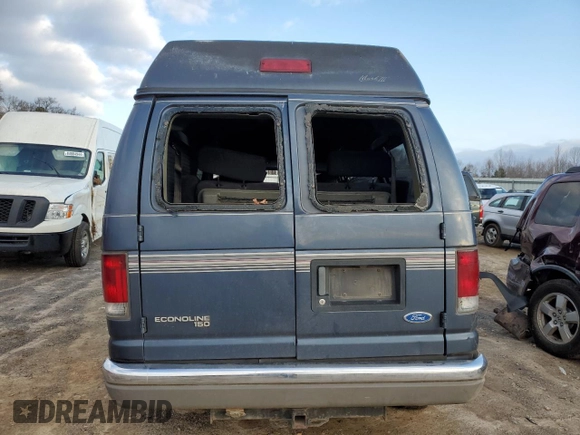 1996 Ford Econoline Cargo z VIN 1FDEE14H2THB04228, wystawiony jako Copart lot #85051754 z przebiegiem Nie podano mil oraz Szkoda całkowita • Salvage title. Historia ofert i sprzedaży dostępna na DreamBid. Obrazek 6.