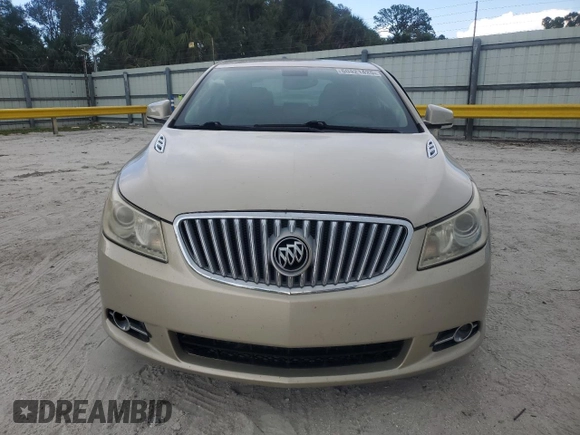 2010 Buick LaCrosse CXL with VIN 1G4GC5GG8AF138336, listed as a Copart auction lot 60421425 with 124,398 mi miles and Salvage title. Bid and sale history available at DreamBid. Image 5.