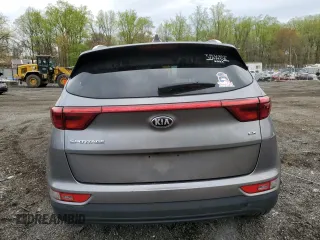 2019 Kia Sportage EX with VIN KNDPNCACXK7542002, listed as a Copart auction lot 53249515 with 110,708 mi miles and Salvage title. Bid and sale history available at DreamBid. Image 6.