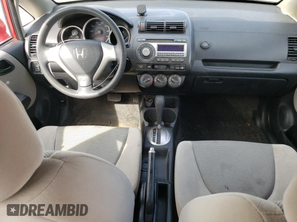 2007 Honda Fit with VIN JHMGD38457S067296, listed as a Copart auction lot 54094725 with 142,702 mi miles and Non Repairable. Bid and sale history available at carsss.com. Image 8.