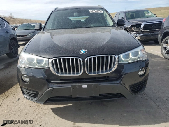 2016 BMW X3 xDrive28i with VIN 5UXWX9C53G0D82618, listed as a Copart auction lot 50106075 with 62,463 mi miles and Salvage Title. Bid and sale history available at carsss.com. Image 5.