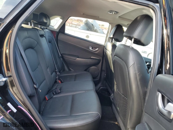 2022 Hyundai Kona Electric Limited with VIN KM8K53AG7NU136273, listed as a Copart auction lot 87870265 with 17,594 mi miles and Salvage Title. Bid and sale history available at carsss.com. Image 11.