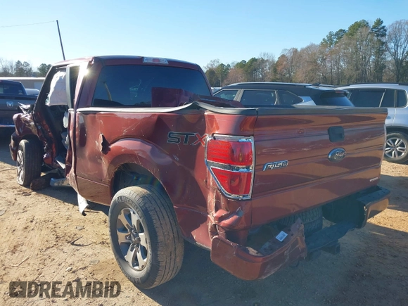 2014 Ford F-150 XL with VIN 1FTFX1CF4EKD49282, listed as a IAAI auction lot 41595728 with Not Provided miles and . Bid and sale history available at DreamBid. Image 3.