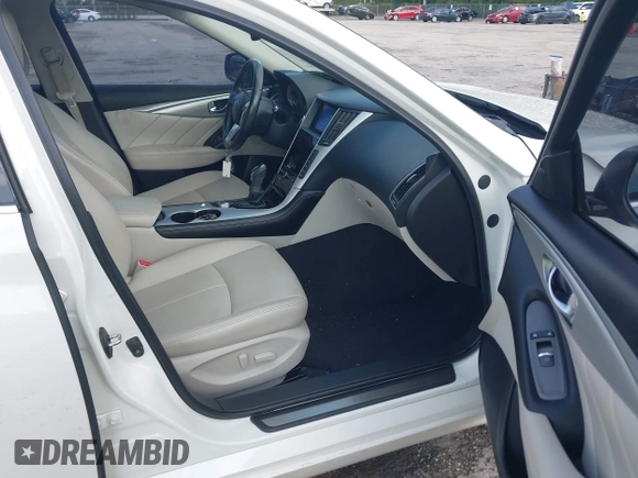 2021 Infiniti Q50 Luxe z VIN JN1EV7BP7MM701341, wystawiony jako IAAI lot #42482824 z przebiegiem 71 146 mil mil oraz . Historia ofert i sprzedaży dostępna na DreamBid. Obrazek 5.