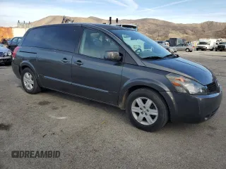 2004 Nissan Quest S with VIN 5N1BV28U94N300184, listed as a Copart auction lot 44963185 with 199,305 mi miles and Salvage Title. Bid and sale history available at carsss.com. Image 4.