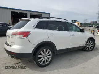 2008 Mazda CX-9 Grand Touring with VIN JM3TB38A680150350, listed as a Copart auction lot 46685515 with 228,987 mi miles and Salvage Title. Bid and sale history available at DreamBid. Image 3.