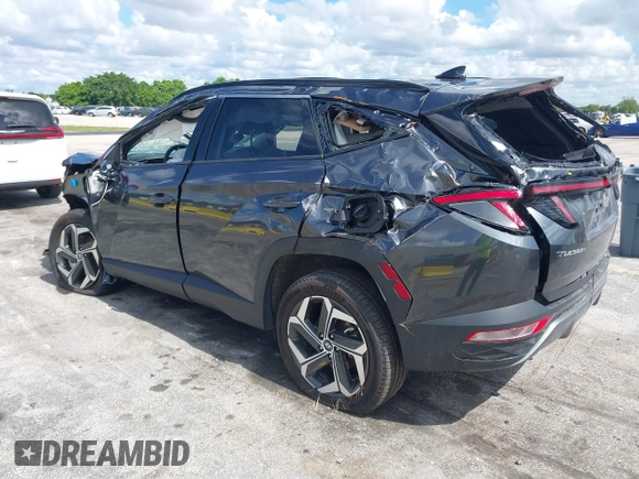 2024 Hyundai Tucson Limited with VIN 5NMJECDE7RH359453, listed as a IAAI auction lot 42552239 with 32,950 mi miles and . Bid and sale history available at DreamBid. Image 3.
