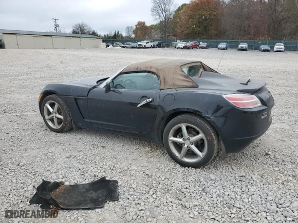 2007 Saturn Sky with VIN 1G8MB35B37Y103331, listed as a Copart auction lot 82110064 with 86,664 mi miles and Salvage Title. Bid and sale history available at carsss.com. Image 2.