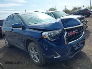 2020 GMC Terrain SLE z VIN 3GKALTEV1LL211964, wystawiony jako IAAI lot #42137972 z przebiegiem 85 076 mil mil oraz . Historia ofert i sprzedaży dostępna na DreamBid. Obrazek 1.