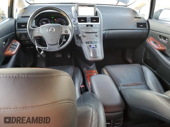 2010 Lexus HS 250h with VIN JTHBB1BA1A2001161, listed as a Copart auction lot 87281574 with 88,808 mi miles and Salvage Title. Bid and sale history available at DreamBid. Image 8.