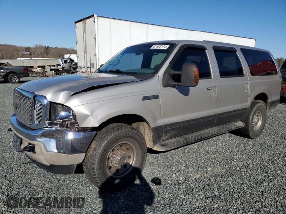 2002 Ford Excursion XLT z VIN 1FMNU41S72EB48066, wystawiony jako Copart lot #87483144 z przebiegiem 192 298 mil mil oraz Szkoda całkowita • Salvage title. Historia ofert i sprzedaży dostępna na DreamBid. Obrazek 1.