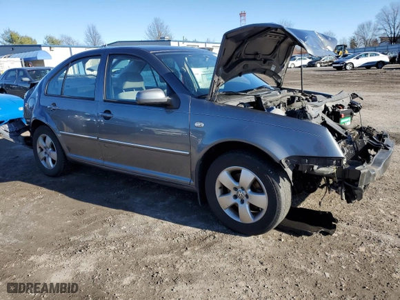 2004 Volkswagen Jetta Sedan GLS with VIN 3VWSK69M24M032198, listed as a Copart auction lot 84077774 with 0 mi miles and Salvage Title. Bid and sale history available at carsss.com. Image 4.