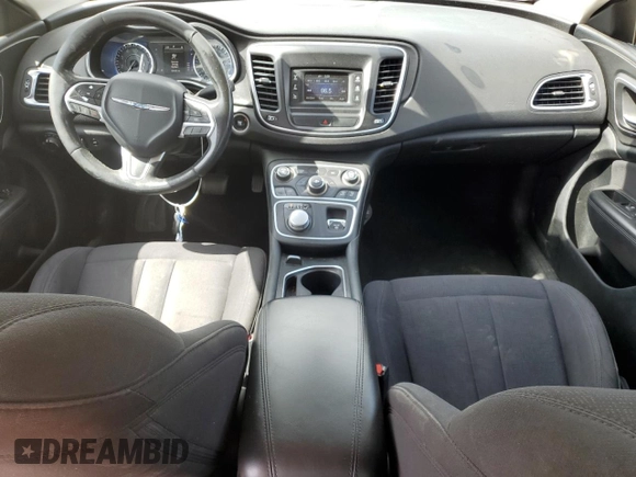 2015 Chrysler 200 Limited with VIN 1C3CCCAB5FN695680, listed as a Copart auction lot 56252035 with 161,421 mi miles and Salvage Title. Bid and sale history available at DreamBid. Image 8.