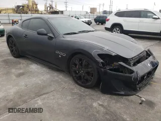 2017 Maserati GranTurismo Sport with VIN ZAM45VLA0H0214479, listed as a Copart auction lot 54863233 with 63,675 mi miles. Bid and sale history available at carsss.com. Image 4.