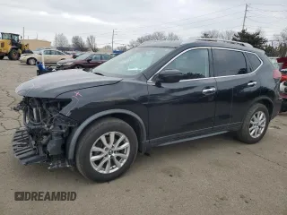 2018 Nissan Rogue SV z VIN JN8AT2MV9JW313855, wystawiony jako Copart lot #46349345 z przebiegiem 174 389 mil mil oraz Szkoda całkowita • Salvage title. Historia ofert i sprzedaży dostępna na DreamBid. Obrazek 1.