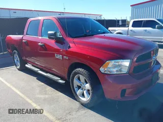 2014 Ram 1500 Express with VIN 1C6RR6KT9ES458520, listed as a IAAI auction lot 41259742 with 89,064 mi miles. Bid and sale history available at carsss.com. Image 1.