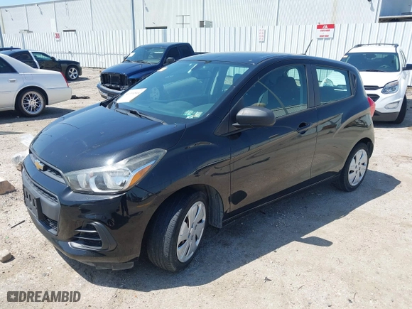 2017 Chevrolet Spark LS with VIN KL8CB6SAXHC742120, listed as a IAAI auction lot 41994844 with 55,725 mi miles. Bid and sale history available at carsss.com. Image 17.