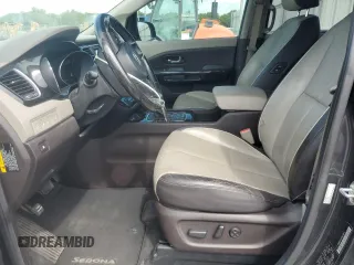 2017 Kia Sedona SX-L with VIN KNDME5C12H6278055, listed as a Copart auction lot 52092425 with 140,041 mi miles and Salvage Title. Bid and sale history available at carsss.com. Image 7.