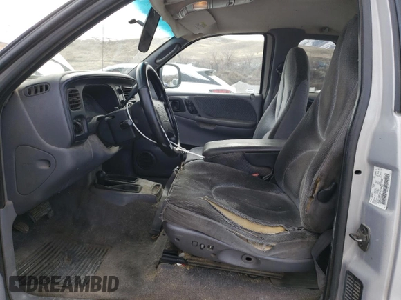 1999 Dodge Dakota SLT with VIN 1B7GG22Y2XS165166, listed as a Copart auction lot 47440435 with 167,345 mi miles and Salvage Title. Bid and sale history available at DreamBid. Image 7.