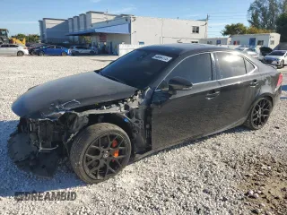 2018 Lexus IS with VIN JTHBA1D21J5065644, listed as a Copart auction lot 48004115 with 117,749 mi miles and Salvage Title. Bid and sale history available at carsss.com. Image 1.