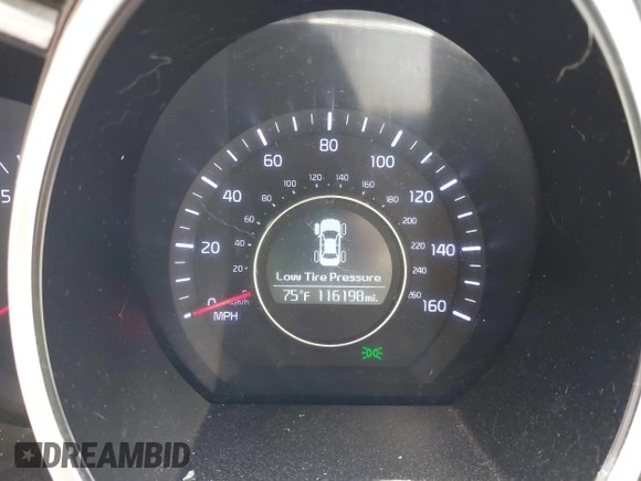 2015 Kia Optima LX z VIN KNAGM4A75F5557033, wystawiony jako IAAI lot #42050025 z przebiegiem 116 198 mil mil oraz . Historia ofert i sprzedaży dostępna na DreamBid. Obrazek 7.