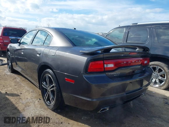 2014 Dodge Charger RT Plus with VIN 2C3CDXDT3EH242559, listed as a IAAI auction lot 41846783 with 118,297 mi miles. Bid and sale history available at carsss.com. Image 3.
