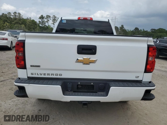 2018 Chevrolet Silverado 1500 LT with VIN 3GCUKREC6JG391655, listed as a Copart auction lot 53999545 with 88,020 mi miles and Salvage Title. Bid and sale history available at carsss.com. Image 6.