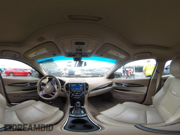 2015 Cadillac ATS Sedan Luxury RWD with VIN 1G6AB5RX6F0107304, listed as a IAAI auction lot 40934454 with 89,638 mi miles. Bid and sale history available at carsss.com. Image 19.