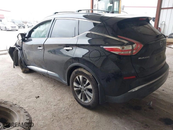 2015 Nissan Murano Platinum with VIN 5N1AZ2MH6FN265650, listed as a IAAI auction lot 41612842 with 1 mi miles. Bid and sale history available at carsss.com. Image 3.