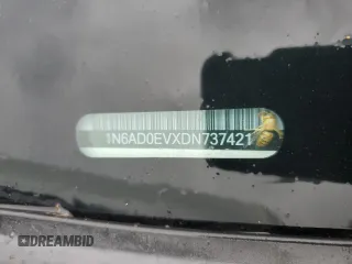 2013 Nissan Frontier SV z VIN 1N6AD0EVXDN737421, wystawiony jako Copart lot #57495815 z przebiegiem 129 053 mil mil oraz Szkoda całkowita • Salvage title. Historia ofert i sprzedaży dostępna na DreamBid. Obrazek 12.