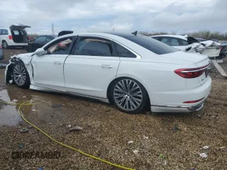 2019 Audi A8 z VIN WAU8DAF87KN018640, wystawiony jako Copart lot #54318975 z przebiegiem Nie podano mil oraz Szkoda całkowita • Salvage title. Historia ofert i sprzedaży dostępna na DreamBid. Obrazek 2.