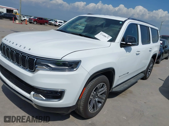 2024 Jeep Wagoneer Series II with VIN 1C4SJSBP6RS158498, listed as a IAAI auction lot 42448671 with 35,645 mi miles and . Bid and sale history available at DreamBid. Image 17.