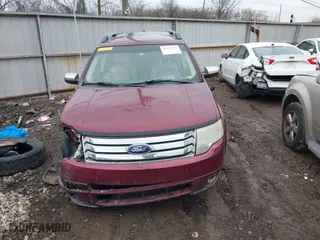 2008 Ford Taurus X Limited with VIN 1FMDK03W58GA36695, listed as a IAAI auction lot 41472278 with 221,213 mi miles. Bid and sale history available at carsss.com. Image 11.