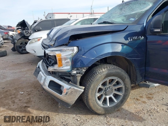 2020 Ford F-150 XL with VIN 1FTEW1CP4LKD23267, listed as a IAAI auction lot 41237352 with 87,250 mi miles. Bid and sale history available at carsss.com. Image 6.