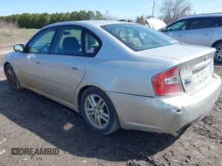 2005 Subaru Legacy Sedan (Natl) with VIN 4S3BL616757228243, listed as a IAAI auction lot 41952766 with 129,931 mi miles. Bid and sale history available at carsss.com. Image 3.