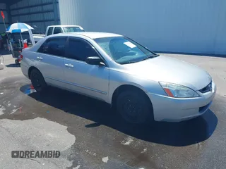 2003 Honda Accord LX z VIN 1HGCM56303A110613, wystawiony jako IAAI lot #42177109 z przebiegiem Nie podano mil oraz . Historia ofert i sprzedaży dostępna na DreamBid. Obrazek 1.